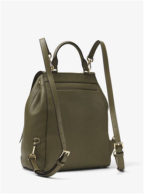 Evie Medium Leather Backpack 